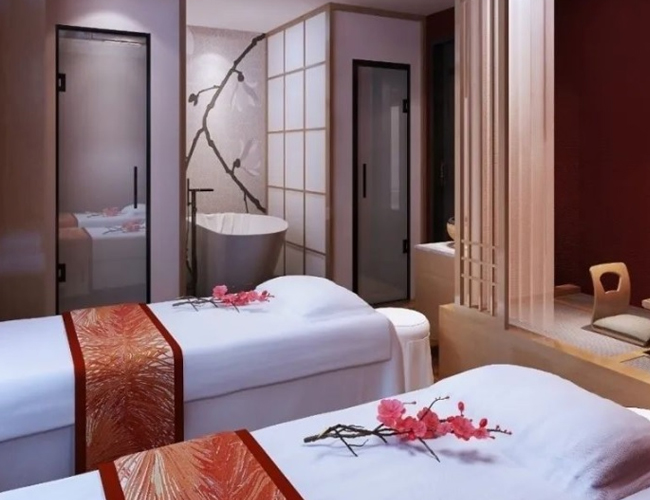 武汉武昌高端会所桑拿环境展示（九）快乐驿站，体验水疗